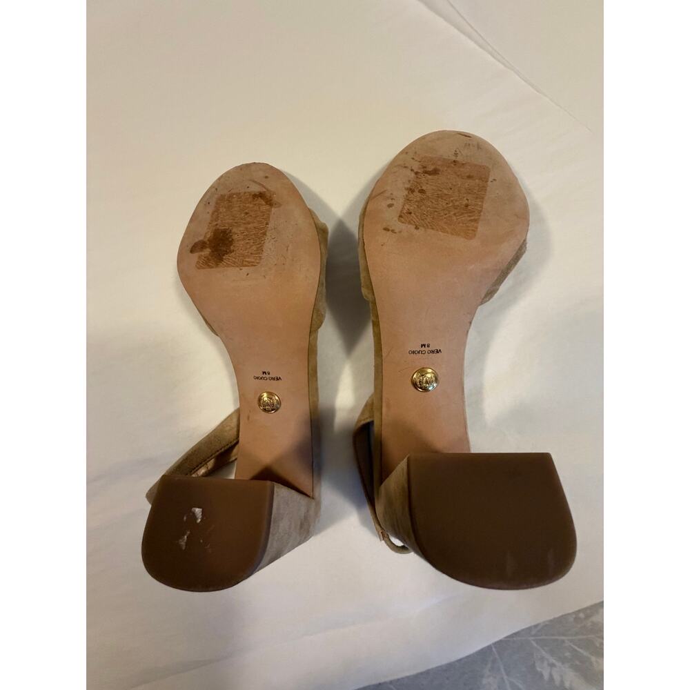 Veronica Beard Tullia Suede Slingback Sandal - Picture 11 of 12